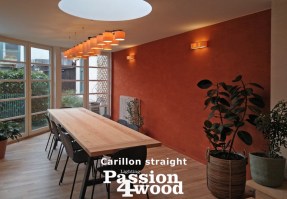 Carillon straight - maple wood lighting - Passion4Wood 1